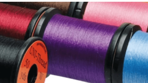 UNI Tinsel Purple Uni Thread 6/0 Waxed