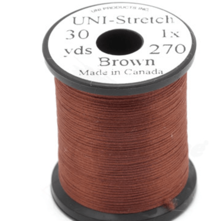 UNI Tinsel Uni Stretch 30yds 1x 270 Brown