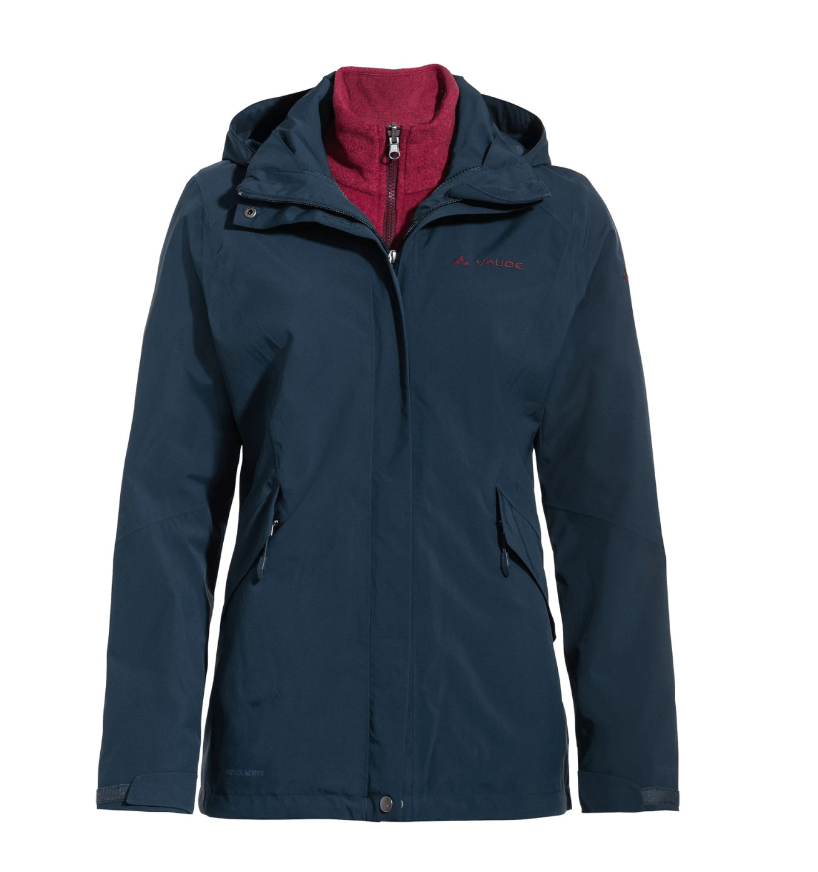 Vaude Jacket M / Dark Sea Vaude Rosemoor 3-in-1 Outdoor Jacket W's