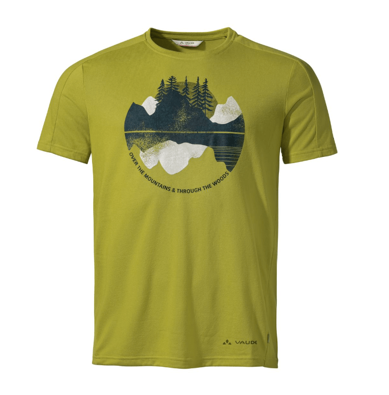 Vaude T-Shirt L / Wild Lime Uni Vaude Gleann T-Shirt