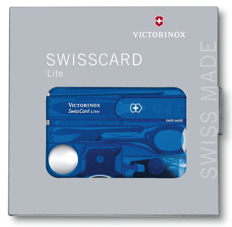 Victorinox Knife Blue (0.7322.T2) Victorinox SwissCard LED Light
