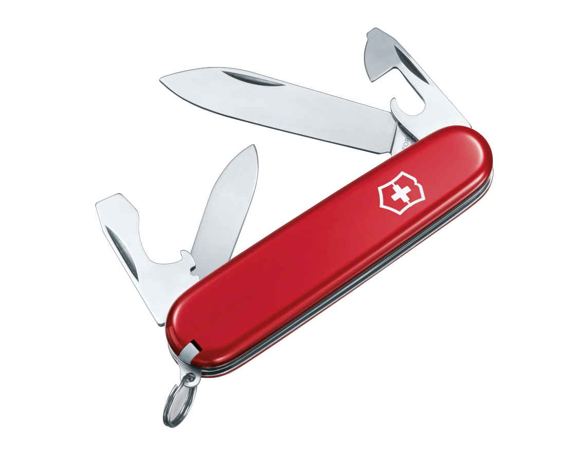 Victorinox Knife Red (0.2503) Victorinox Recruit Knife