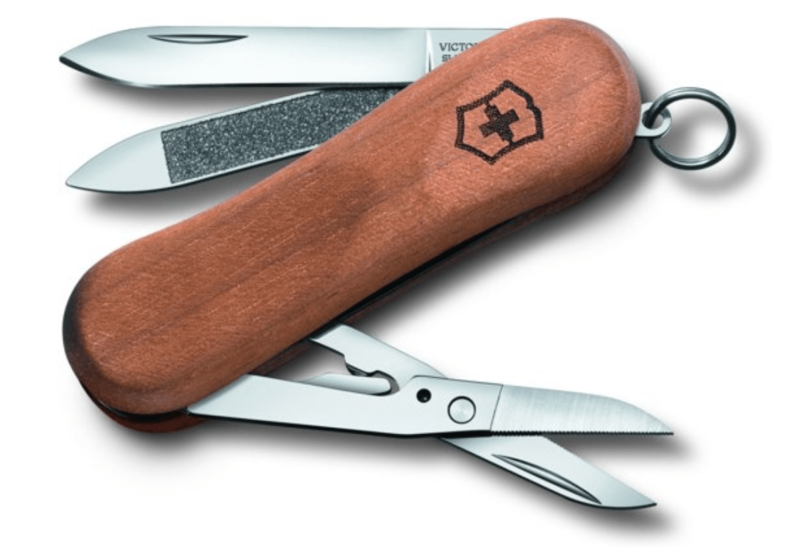 Victorinox Knife Walnut (0.6421.63) Victorinox Evo Wood 81 Knife