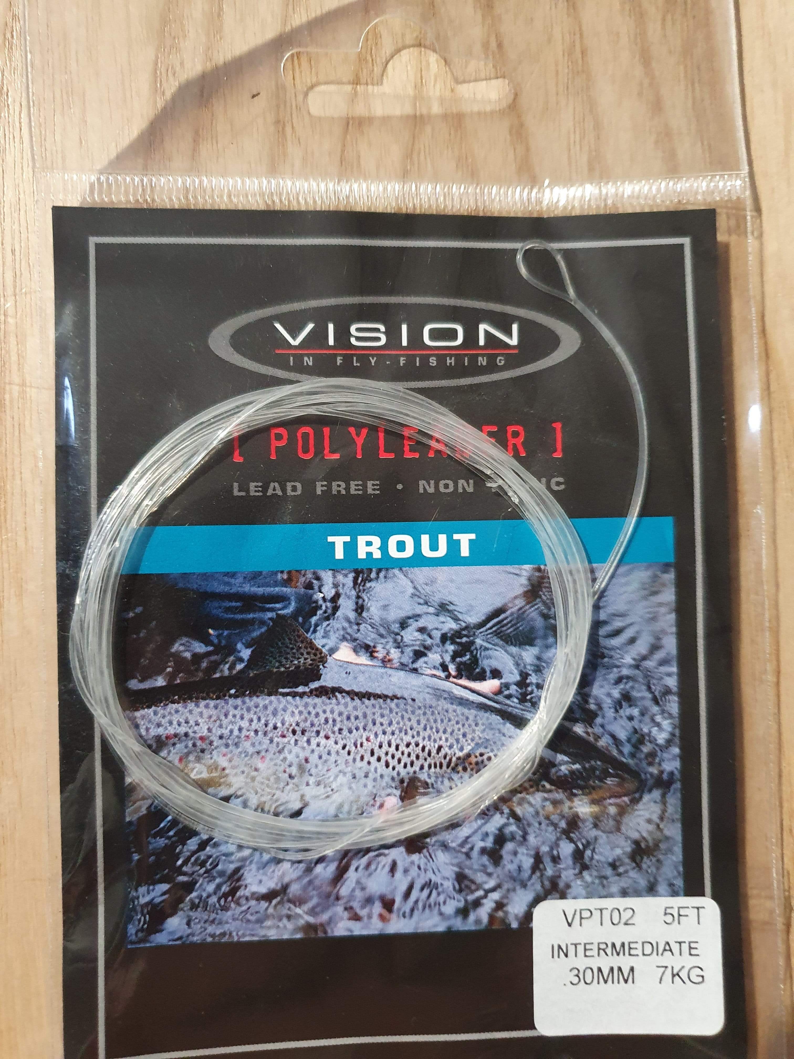 Vision Leaders & Tippets VP702 5FT - 7kg (Intermediate) Vision Polyleader Trout