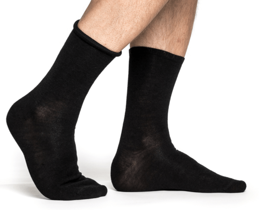 Woolpower Socks 36-39 EU / Black Woolpower Liner Classic