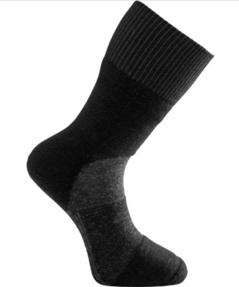 Woolpower Socks 36-39 EU / Dark Grey/Black Woolpower Skilled 400 Classic