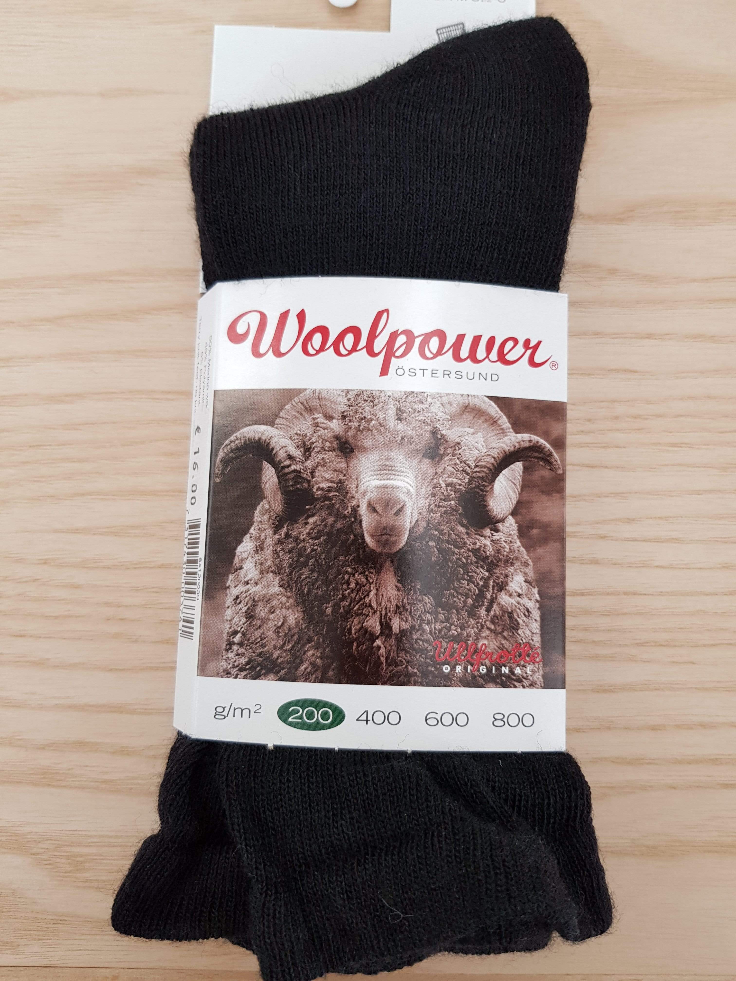 Woolpower Socks Woolpower Classic 200g  Socks Black