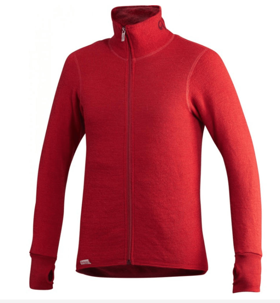 Woolpower Sweater M / Autumn Red Woolpower Full Zip Jacket 400 ( Loops)