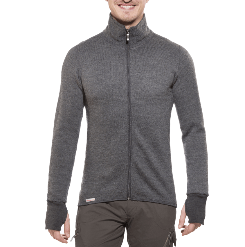 Woolpower Sweater M / Grey Woolpower Full Zip Jacket 400 ( Loops)