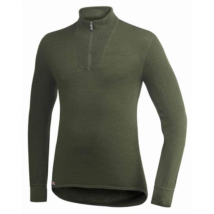 Woolpower Sweater M / Pine Green Woolpower Zip Turtleneck 200g