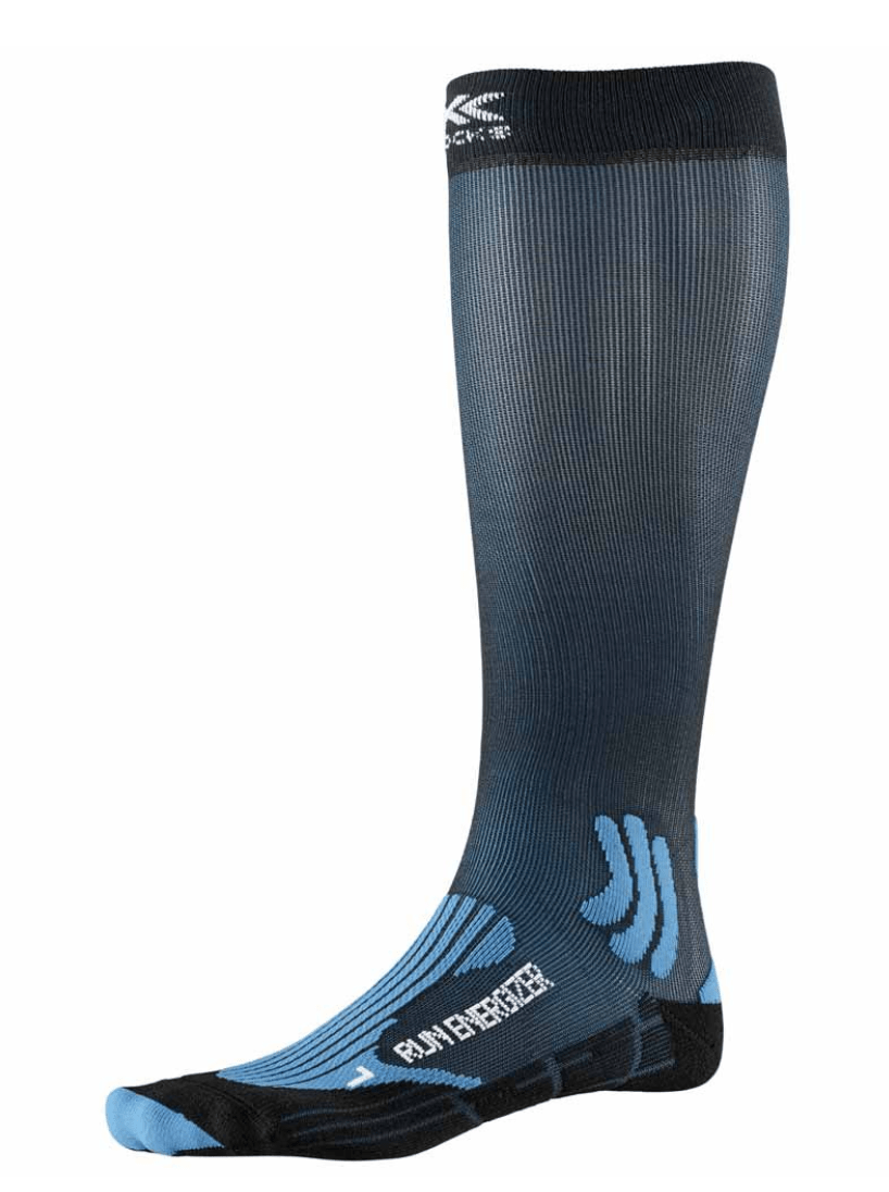 X-Socks Socks 39-41 EU / Teal Blue/Opal Black X-Socks RUN ENERGIZER 4.0